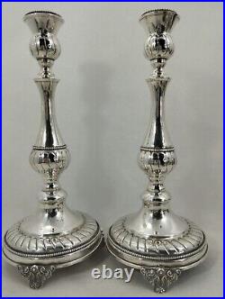 Wonderful Vintage Silver 925 Candle Stick Holders Hallmarked