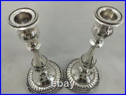 Wonderful Vintage Silver 925 Candle Stick Holders Hallmarked