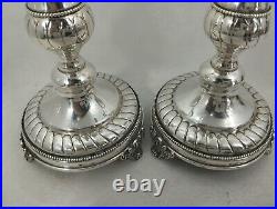 Wonderful Vintage Silver 925 Candle Stick Holders Hallmarked