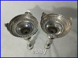 Wonderful Vintage Silver 925 Candle Stick Holders Hallmarked