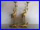 Y3777-Buddhist-Altar-Candlestick-Crane-Turtle-pair-golden-Japan-Candle-Stand-01-llhx